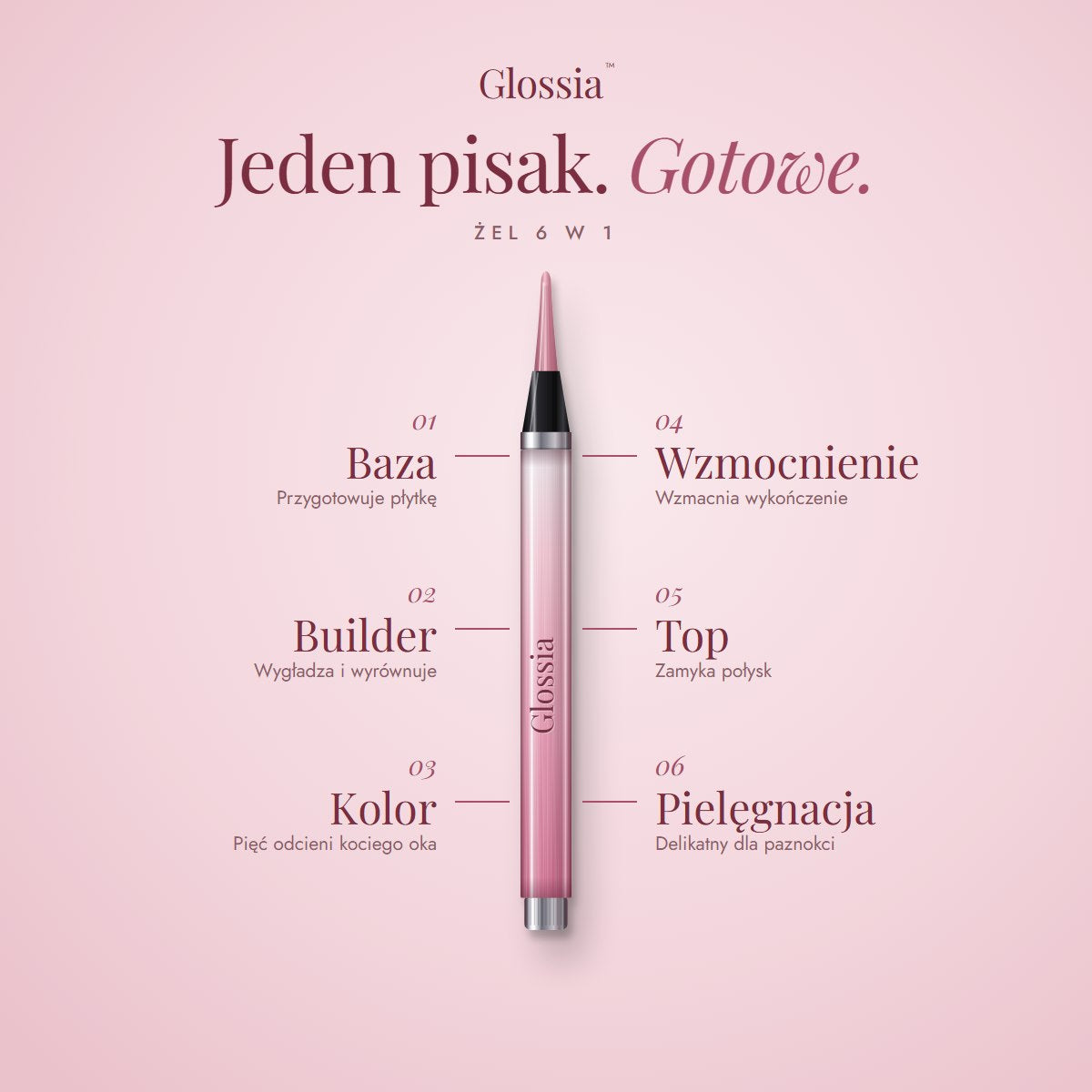Jeden pisak zamiast sześciu buteleczek